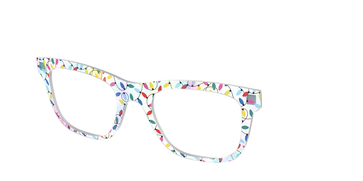 The Festive Lights Crystal - Angle Top Image - Pair Eyewear