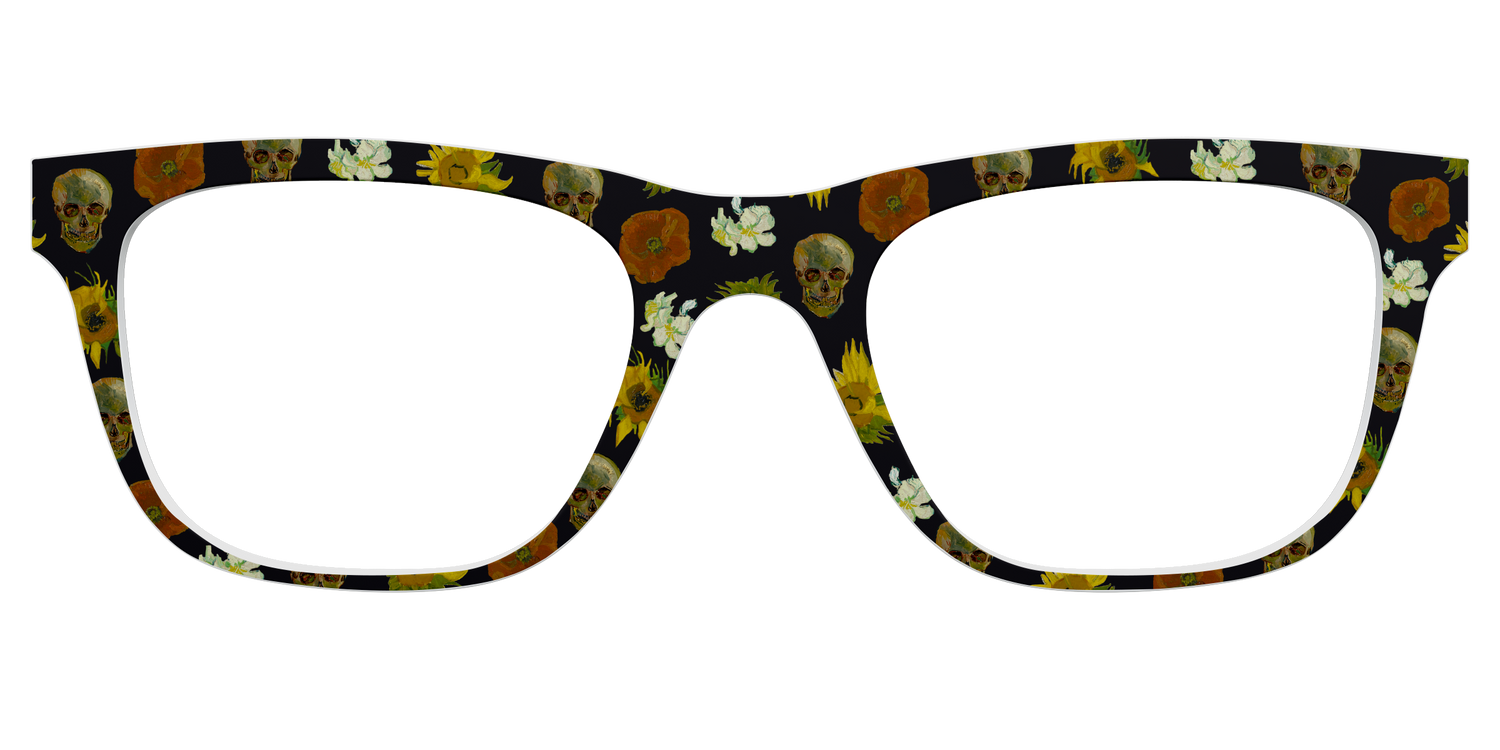 The Floral Skulls - Front Top Image - Pair Eyewear
