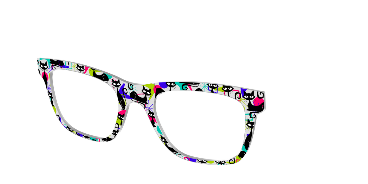 The Futuristic Felines - Angle Top Image - Pair Eyewear