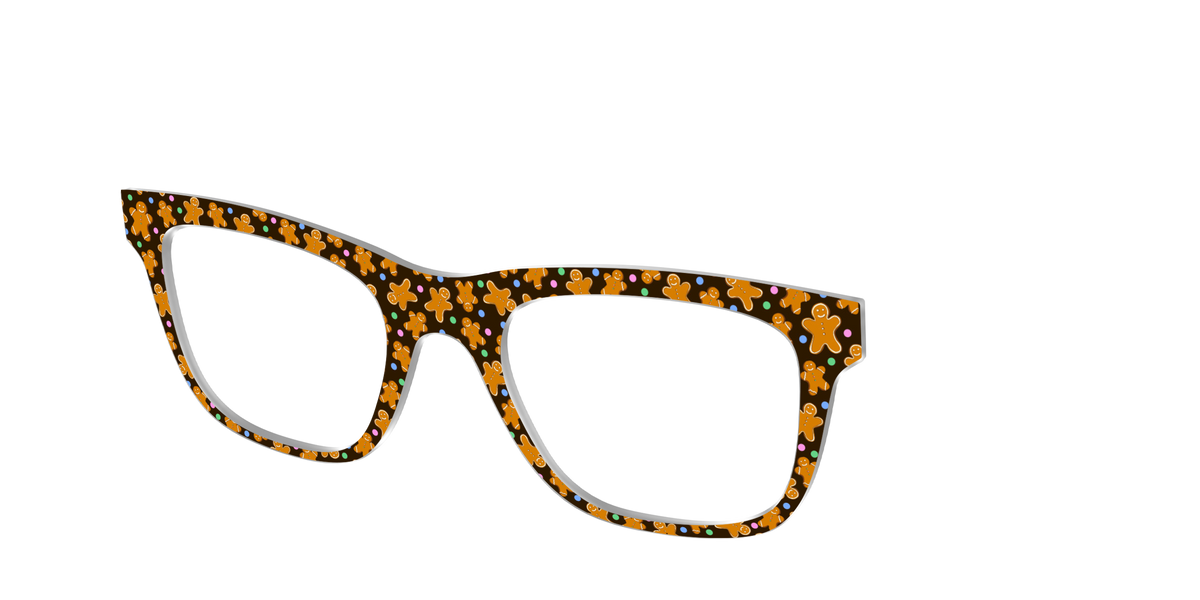 The Gingerbread Gang - Angle Top Image - Pair Eyewear