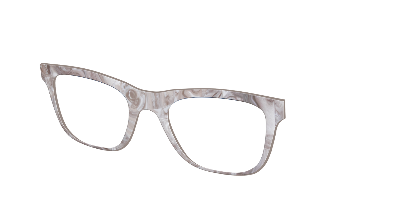 The Gray Marble - Angle Top Image - Pair Eyewear