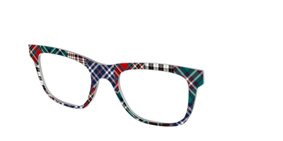 The Grunge Plaid Print Mix - Angle Top Thumbnail - Pair Eyewear