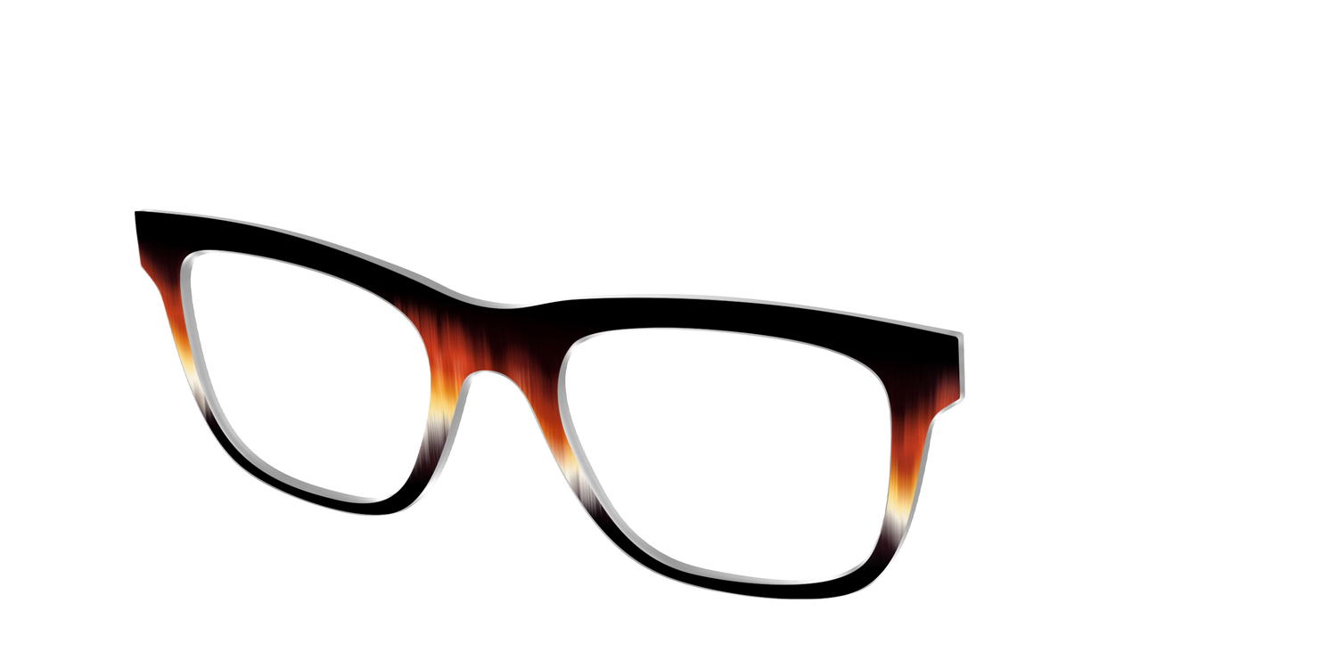 The Hallows' Eve Gradient - Angle Top Image - Pair Eyewear
