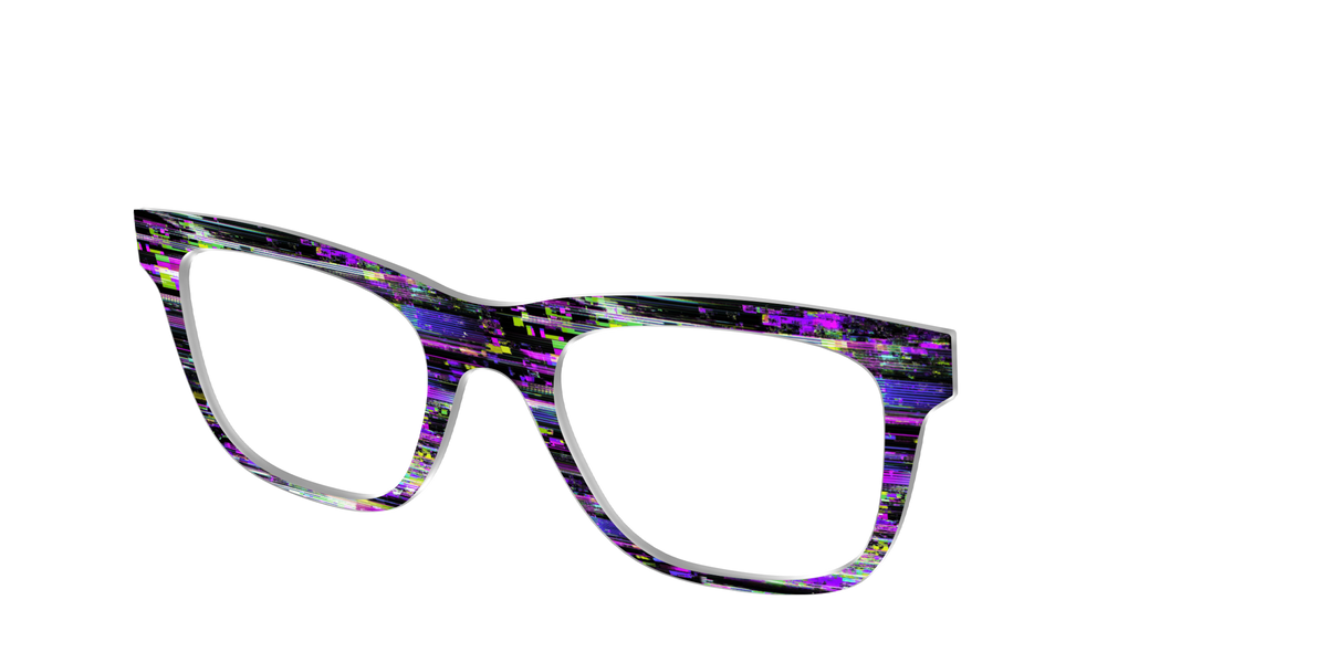 The Horror Film Glitch - Angle Top Image - Pair Eyewear