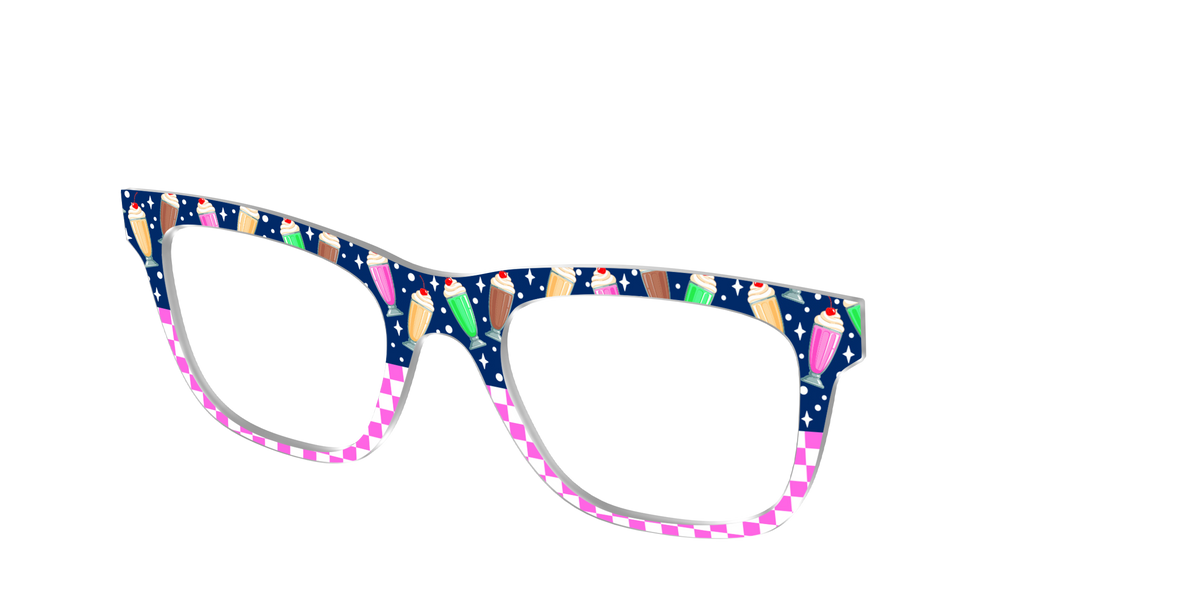 The Ice Cream Social Split - Angle Top Image - Pair Eyewear