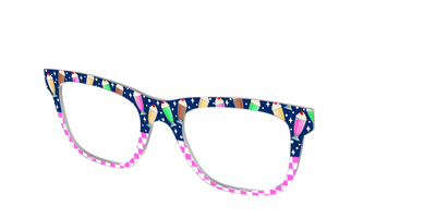 The Ice Cream Social Split - Angle Top Thumbnail - Pair Eyewear