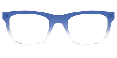 The Indigo Gradient Crystal - Front Top Thumbnail - Pair Eyewear