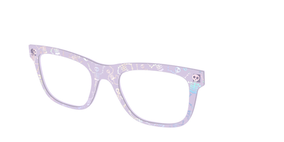 The Iridescent Groovy Graveyard - Angle Top Thumbnail - Pair Eyewear