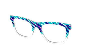 The Jazzy Scribble - Angle Top Thumbnail - Pair Eyewear