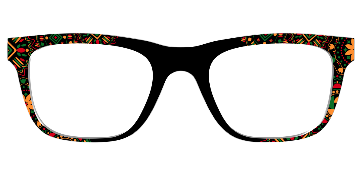 The Kwanzaa Medallion - Front Top Image - Pair Eyewear