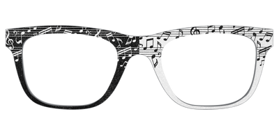 The Musical Shimmer Split - Front Top Thumbnail - Pair Eyewear
