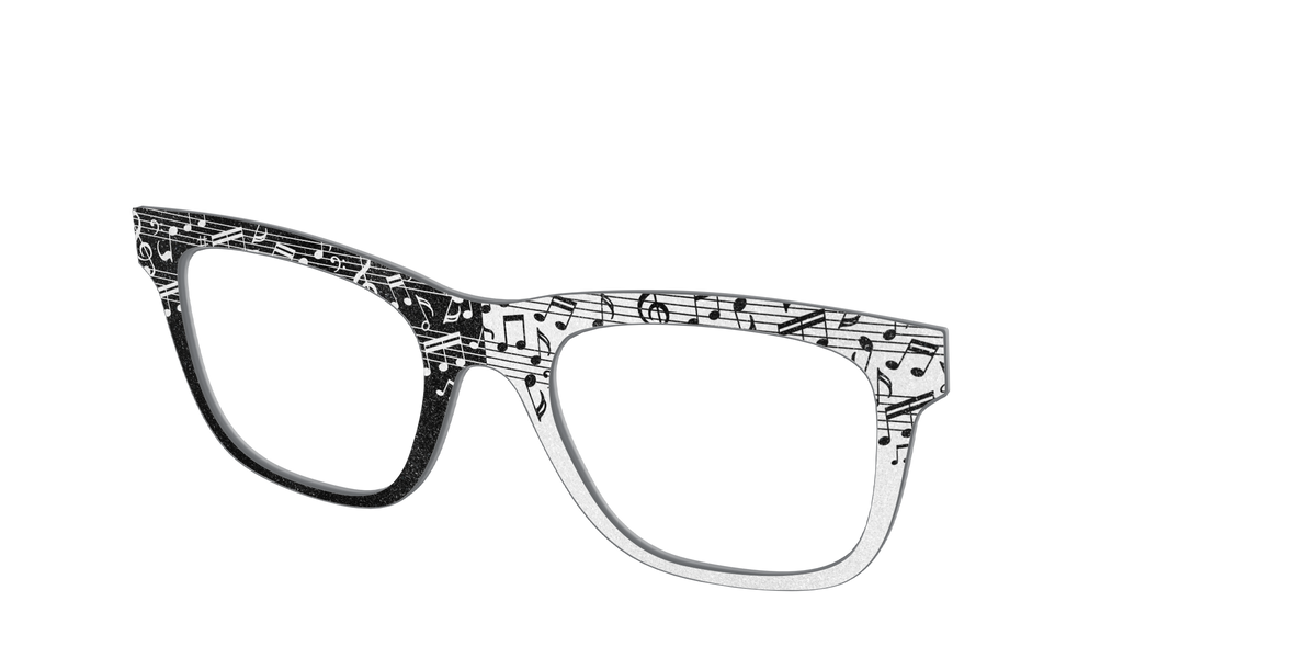 The Musical Shimmer Split - Angle Top Image - Pair Eyewear