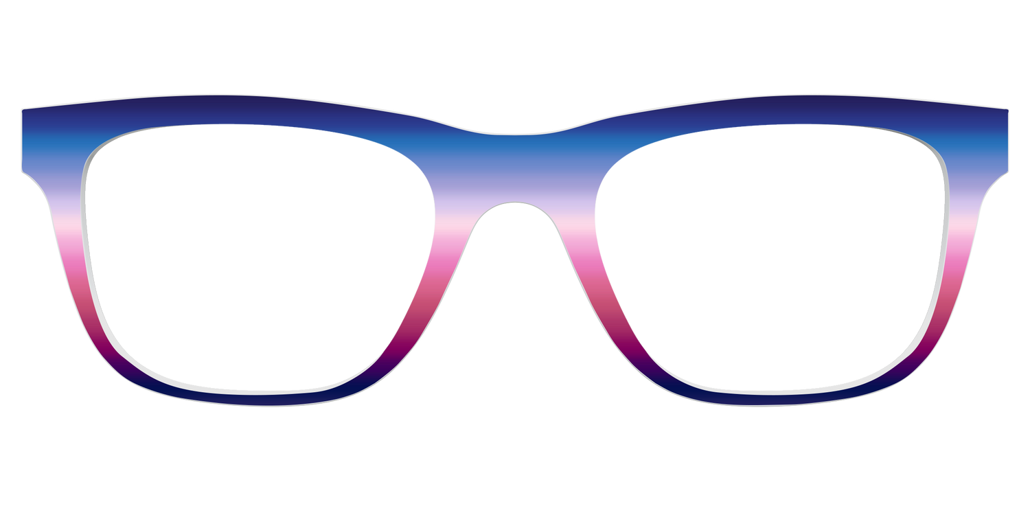 The Nightfall Gradient - Front Top Image - Pair Eyewear