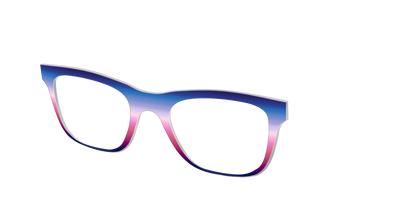 The Nightfall Gradient - Angle Top Thumbnail - Pair Eyewear