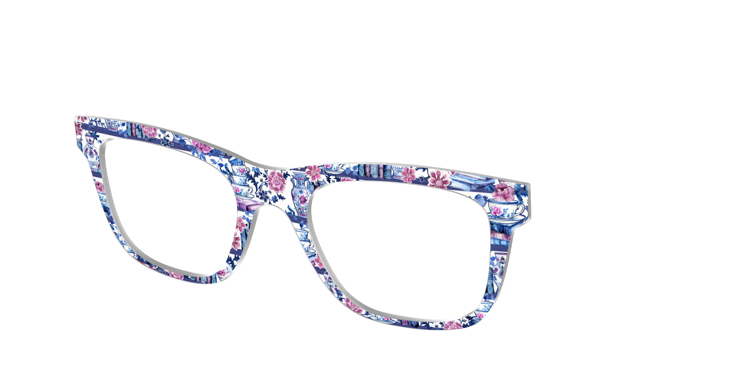 The Novelist Bookshelf - Angle Top Image - Pair Eyewear