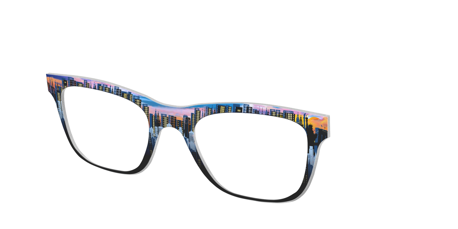 The NYC Skyline - Angle Top Image - Pair Eyewear