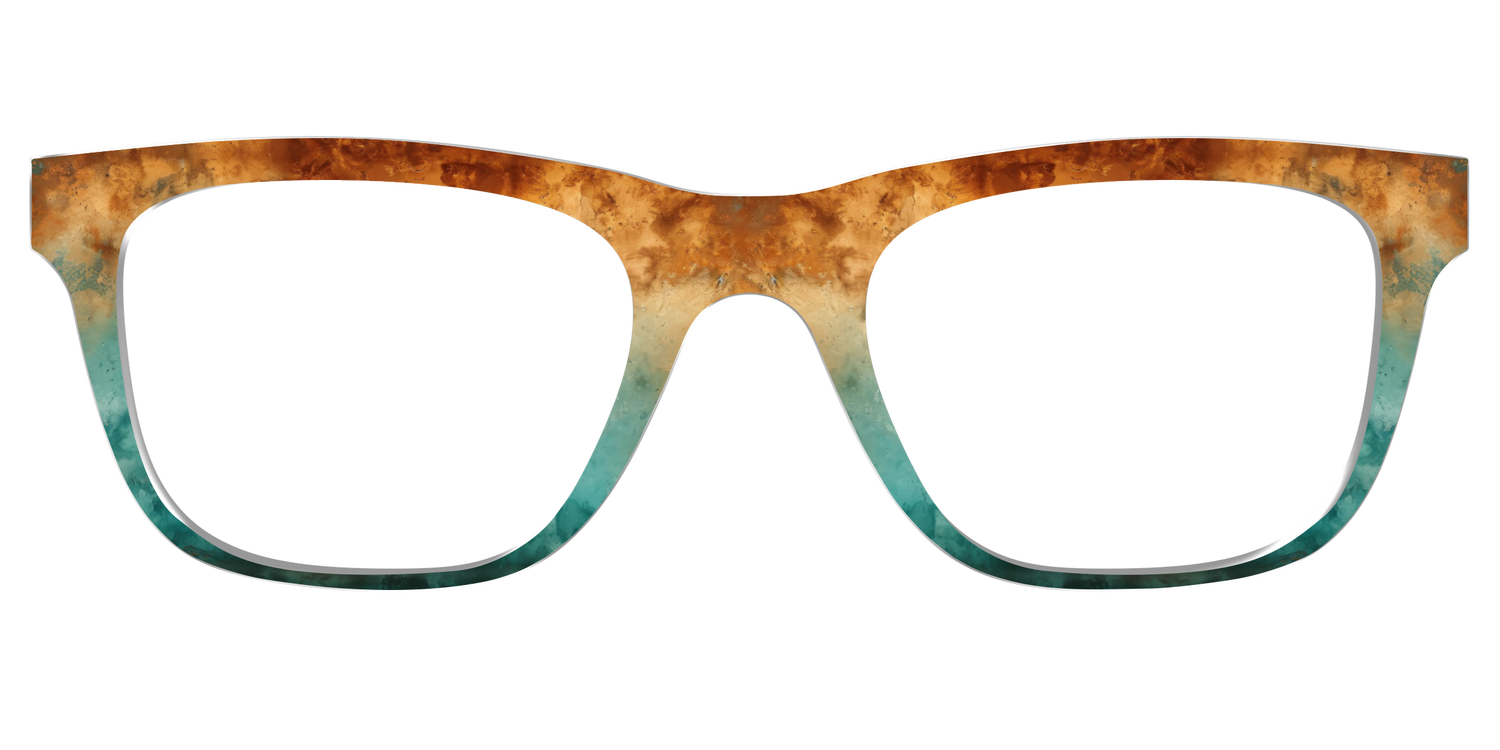 The Oxidized Copper - Front Top Image - Pair Eyewear