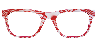 The Peppermint Swirl - Front Top Thumbnail - Pair Eyewear