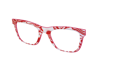 The Peppermint Swirl - Angle Top Thumbnail - Pair Eyewear