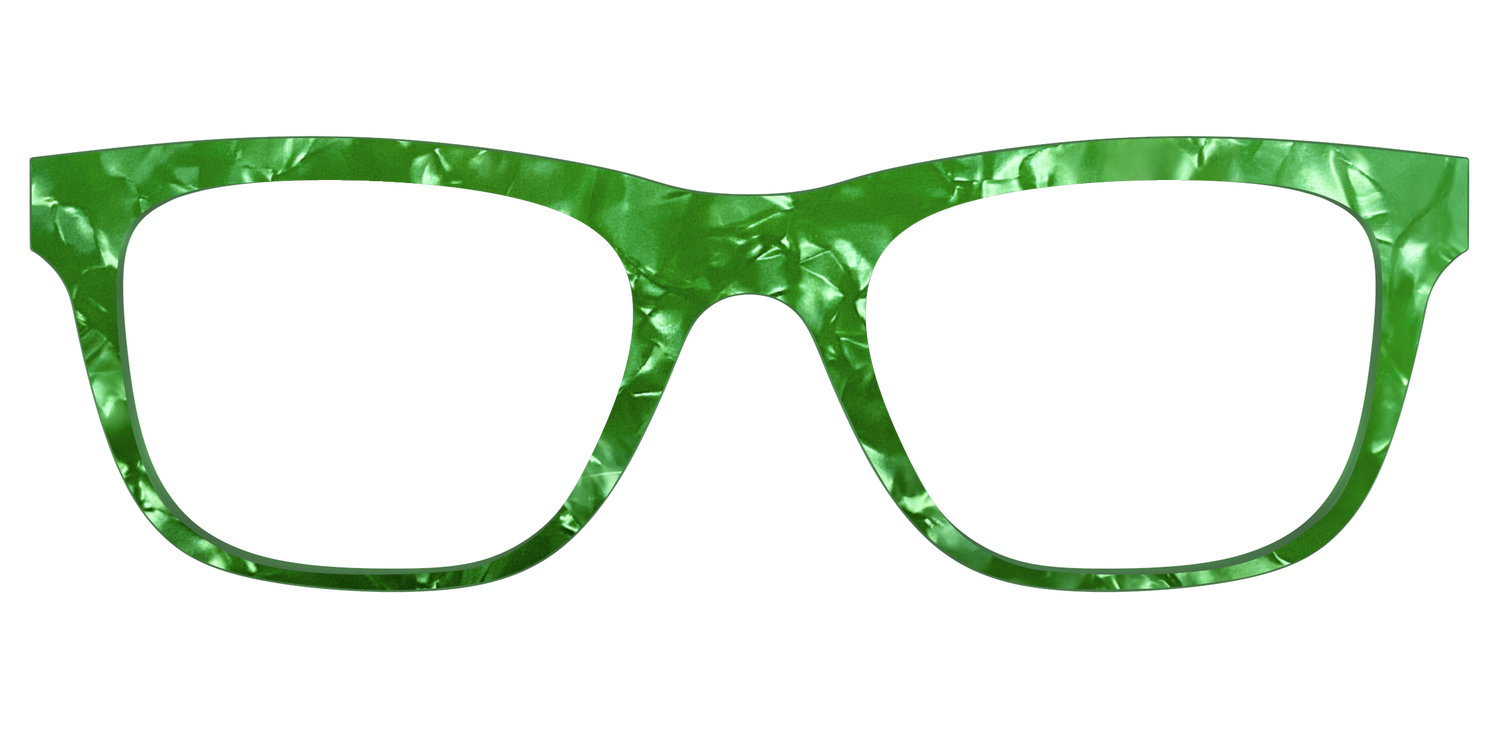 The Peridot Pearl Marble - Front Top Image - Pair Eyewear