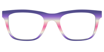 The Petunia Haze Gradient - Front Top Thumbnail - Pair Eyewear