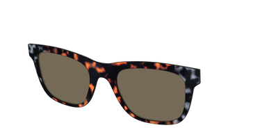 The Polarized Gray & Amber Tortoise Sun Top - Angle Top Thumbnail - Pair Eyewear
