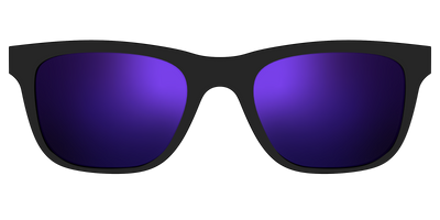 The Polarized Purple Reflective Sun Top - Front Top Thumbnail - Pair Eyewear