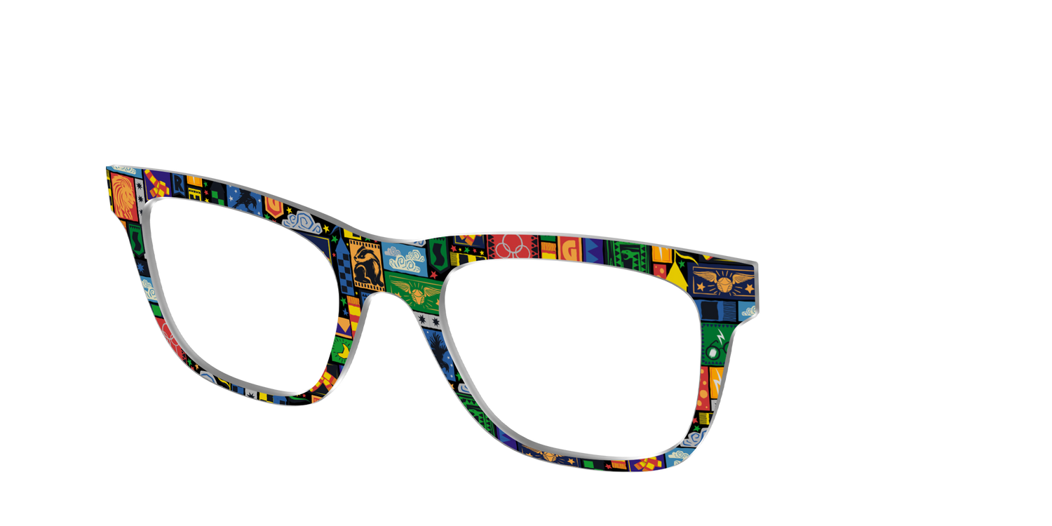 The Quidditch Patchwork - Angle Top Image - Pair Eyewear