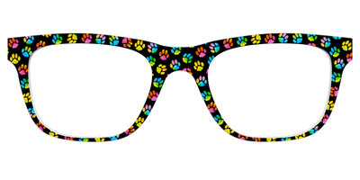 The Rainbow Paw Print - Front Top Thumbnail - Pair Eyewear