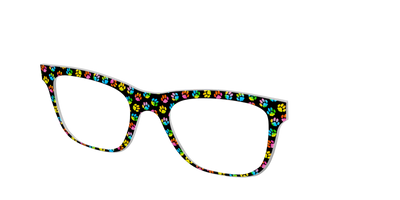 The Rainbow Paw Print - Angle Top Thumbnail - Pair Eyewear