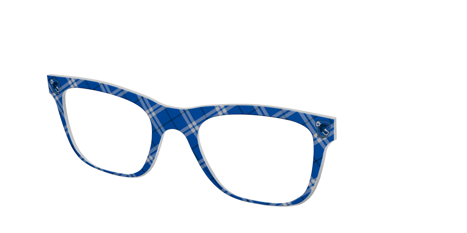 The Ravenclaw™ Plaid - Angle Top Image - Pair Eyewear