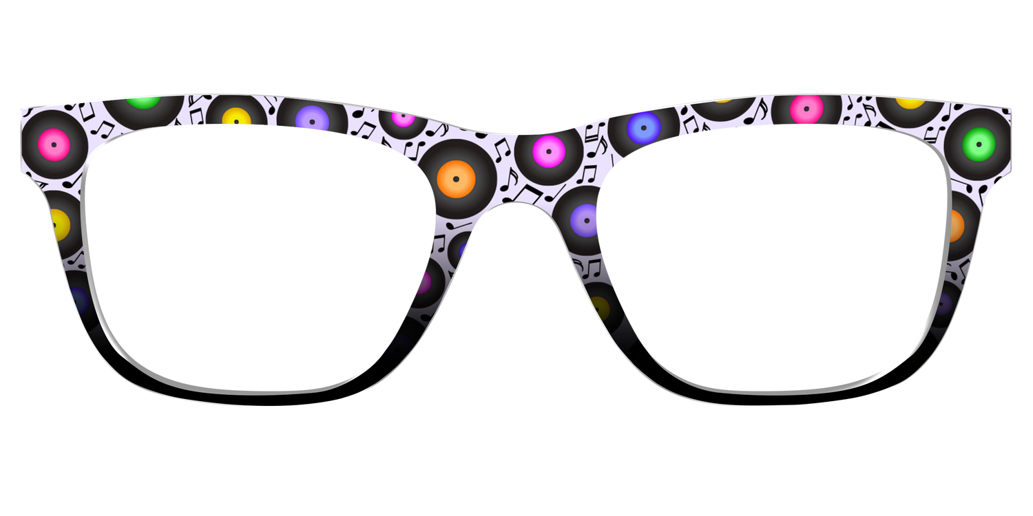 The Record Collection - Front Top Image - Pair Eyewear