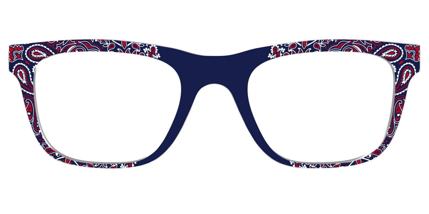 The Red White & Blue Bandana - Front Top Image - Pair Eyewear