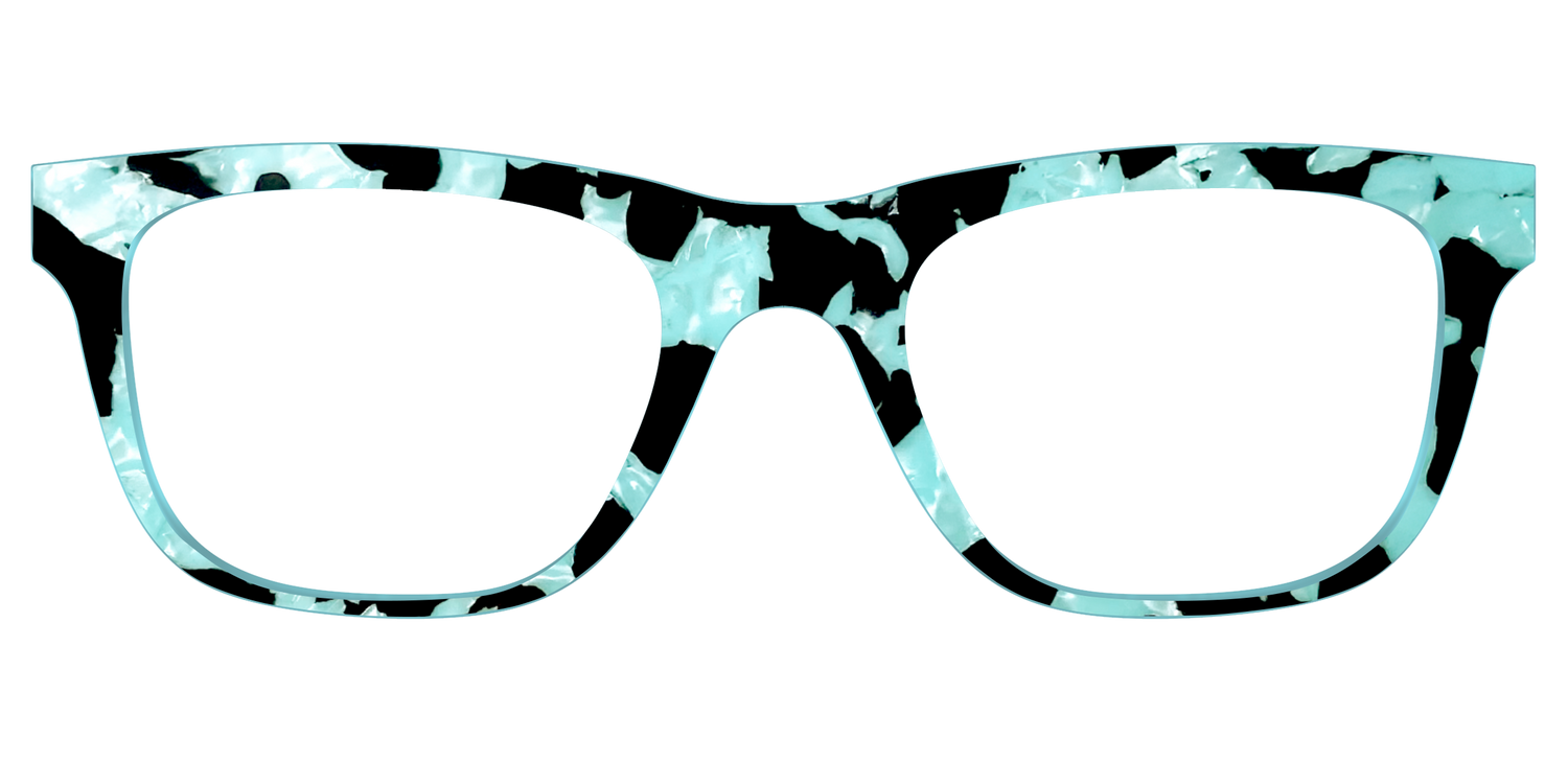 The Robin's Egg Pearl Tortoise - Front Top Image - Pair Eyewear