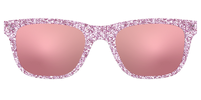 The Polarized Rose Gold Sparkle Sun Top - Front Top Thumbnail - Pair Eyewear