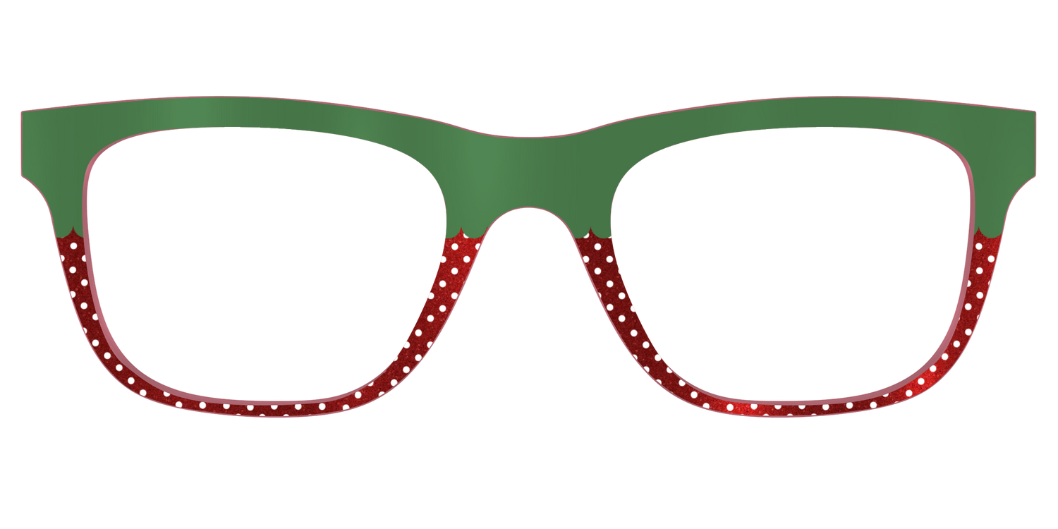 The Shimmer Strawberry - Front Top Image - Pair Eyewear
