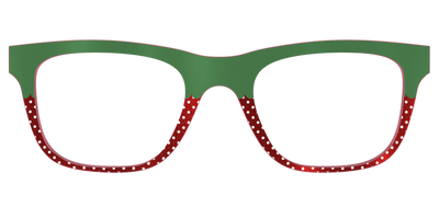 The Shimmer Strawberry - Front Top Thumbnail - Pair Eyewear