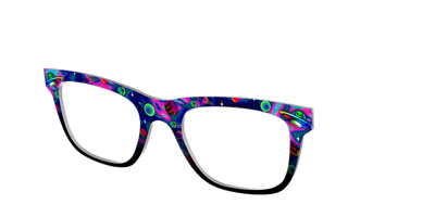 The Space Invasion Marble - Angle Top Thumbnail - Pair Eyewear