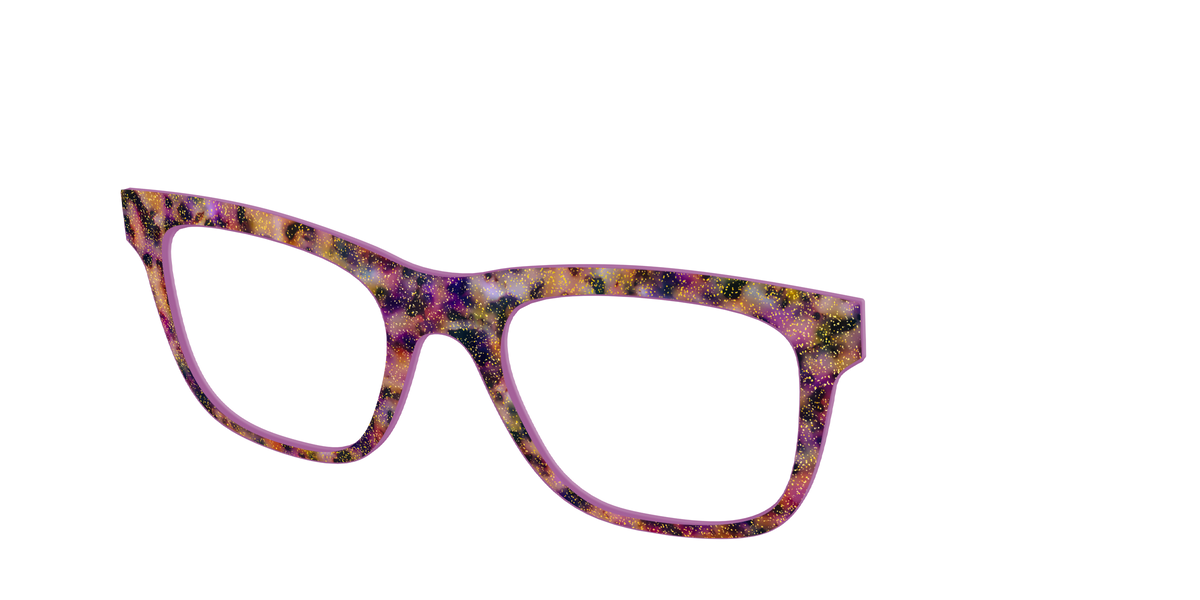 The Spooktacular Tortoise with Glitter - Angle Top Image - Pair Eyewear