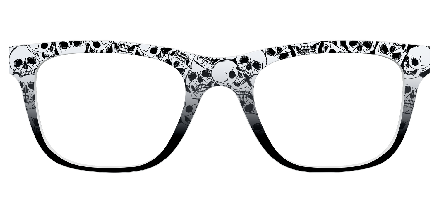 The Stacked Skulls - Front Top Image - Pair Eyewear