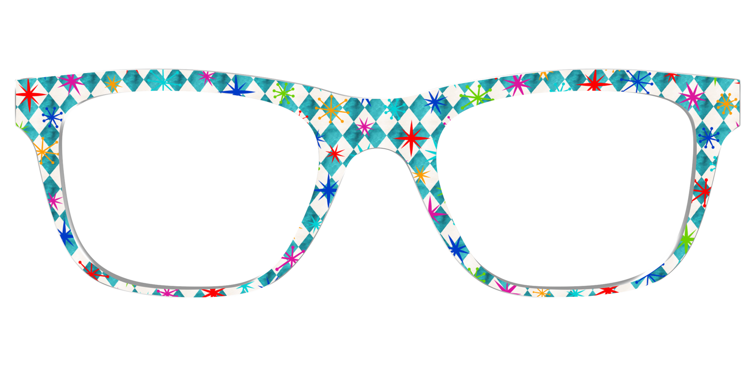 The Starburst Diamonds - Front Top Image - Pair Eyewear