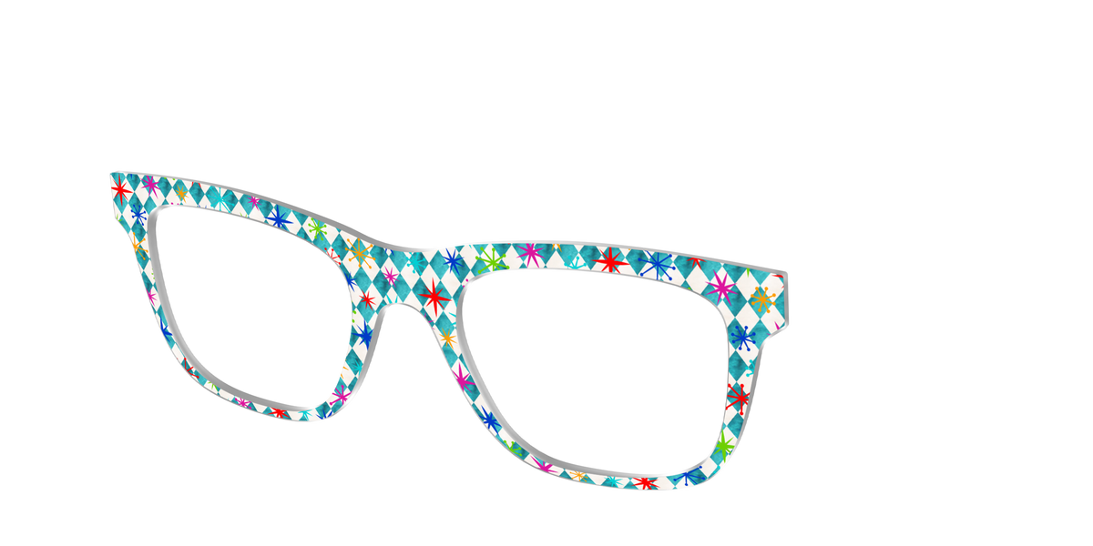 The Starburst Diamonds - Angle Top Image - Pair Eyewear