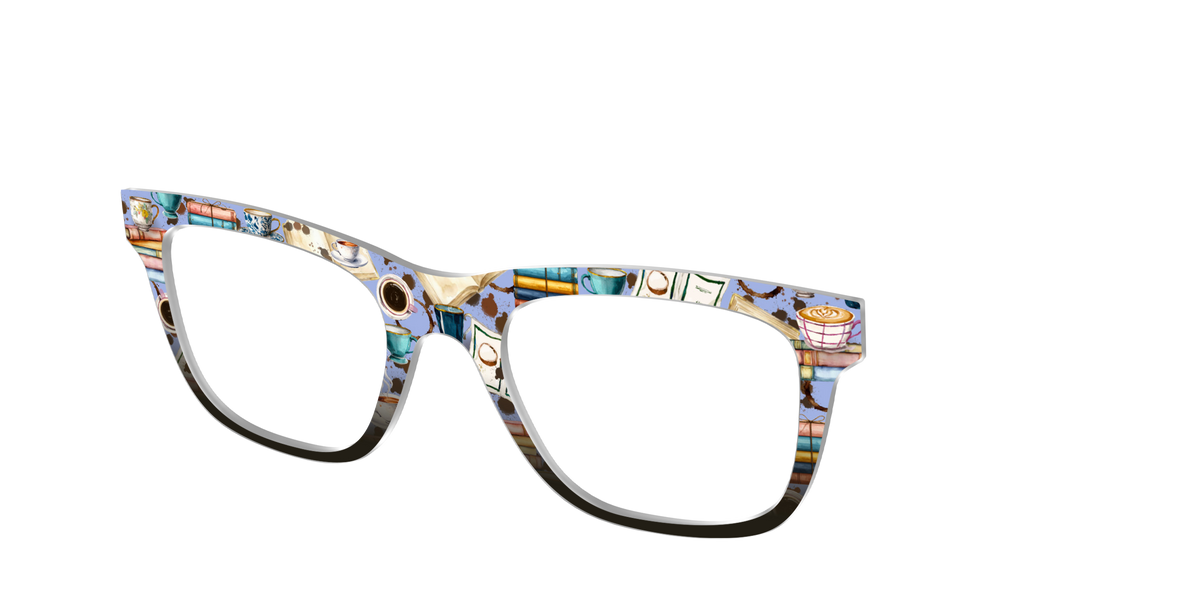 The Study Date - Angle Top Image - Pair Eyewear