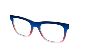 The Summer Sky Gradient - Angle Top Thumbnail - Pair Eyewear