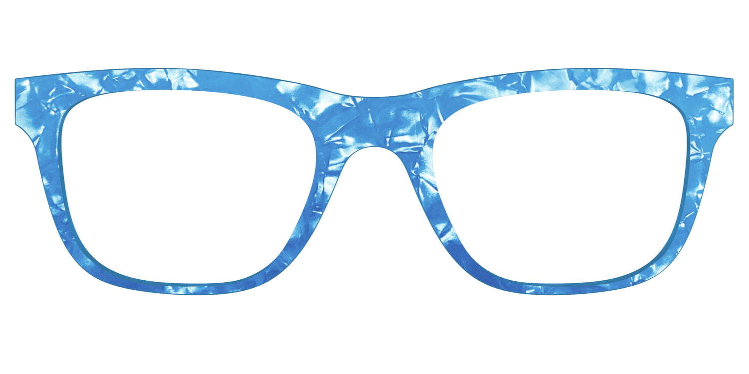 The Topaz Pearl Marble - Front Top Image - Pair Eyewear