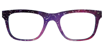 The Twilight Sky with Holographic Glitter - Front Top Thumbnail - Pair Eyewear