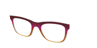 The Umber to Ochre Gradient - Angle Top Thumbnail - Pair Eyewear