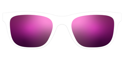 The Polarized White Sun Top - Front Top Thumbnail - Pair Eyewear