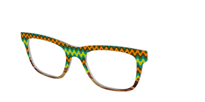 The Woodgrain Waves - Angle Top Thumbnail - Pair Eyewear