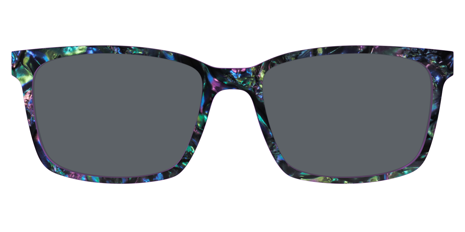The Polarized Abalone Sun Top - Lifestyle Kirby Top Image - Pair Eyewear
